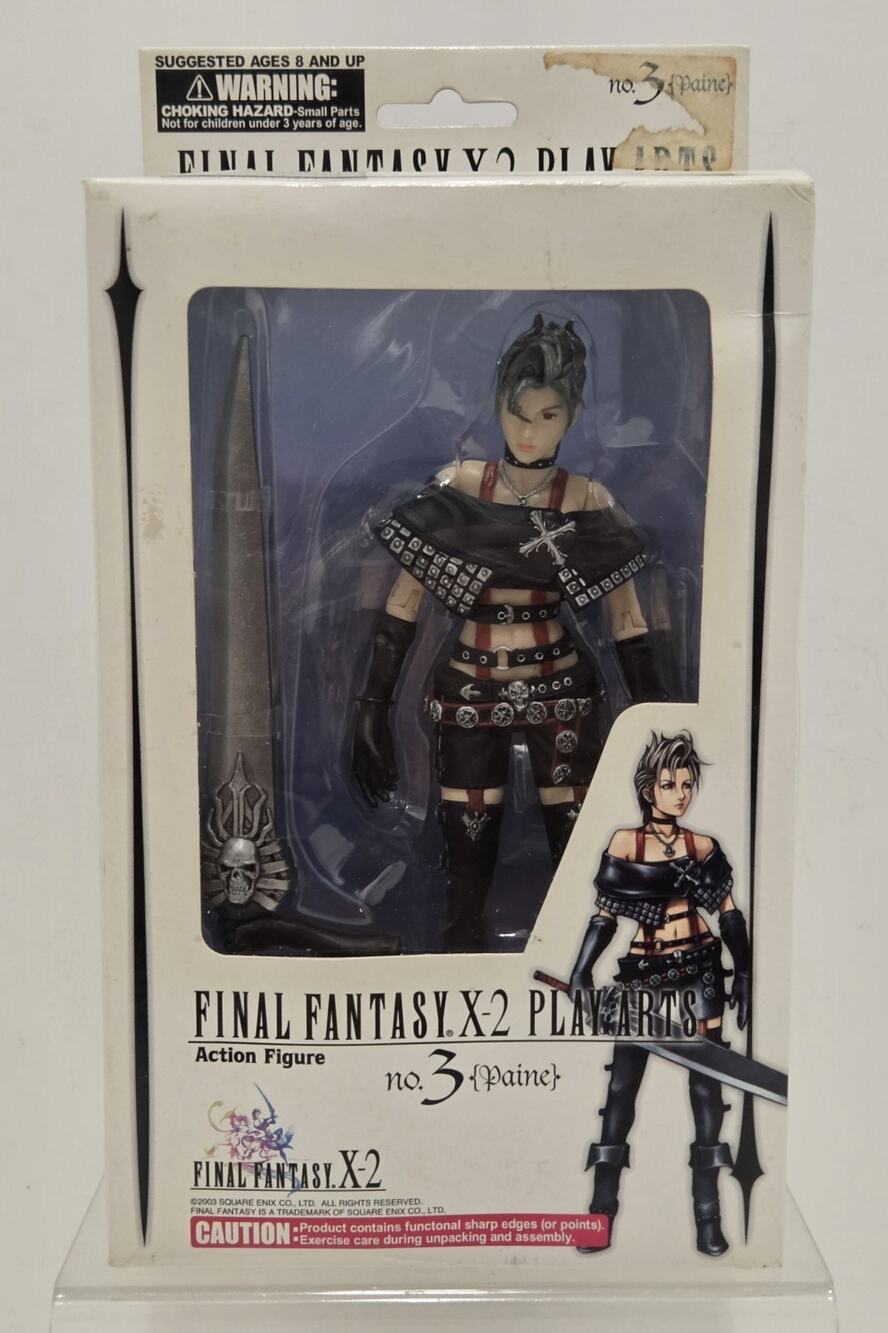 Square Enix Final Fantasy X-2 Paine No. 3 Play Arts Action Figure New Open Box